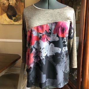 Floral Blouse Size XL